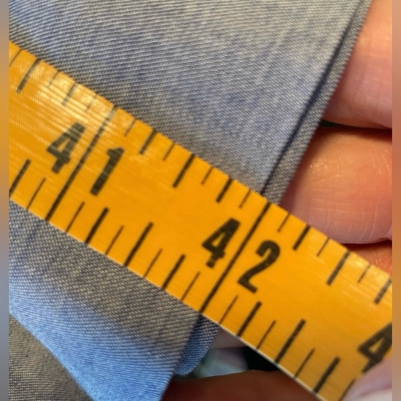 1901 Ruffle Trim Shirtdress Size 6 - Picture 7 of 9